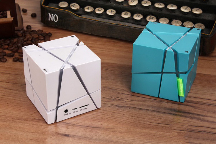 Qone Lantern kabelloser Bluetooth-Lautsprecher – Rubik’s Cube-Design, super Tonqualität - Image 2