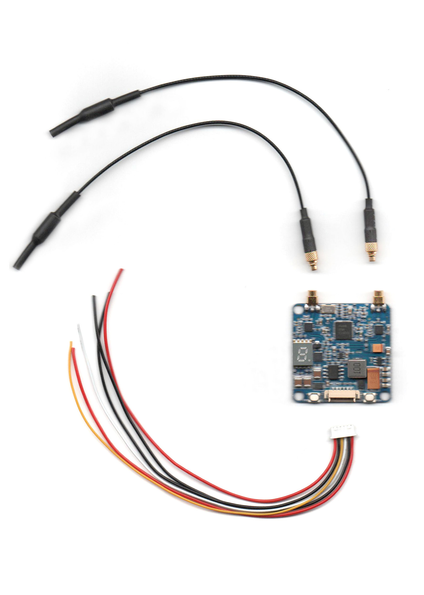 FPV 5.8G Image Transmission Adjustable Power 50mw 300mw 800mw Dual Amplifier Transmitter for Drones - Image 4
