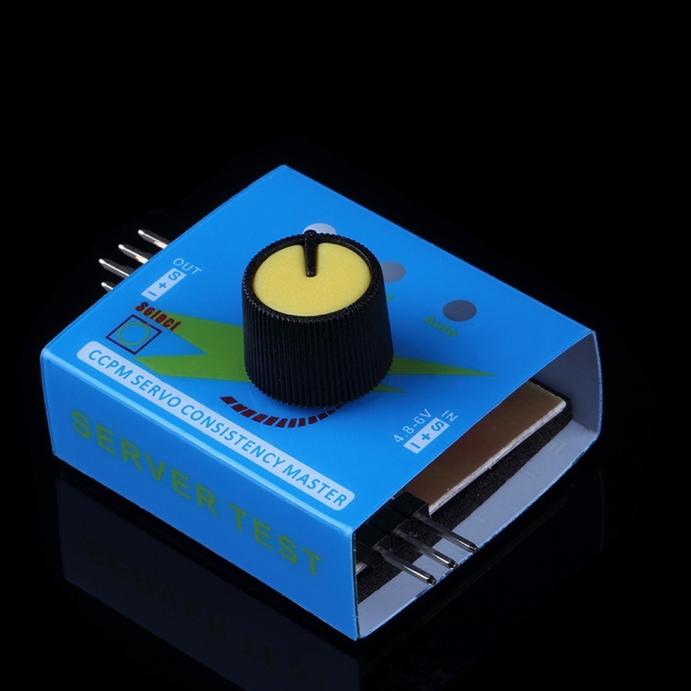 CCPM Simple Servo Tester Controller Model Aircraft Motor ESC Tester Three Gear Indicator - Image 2