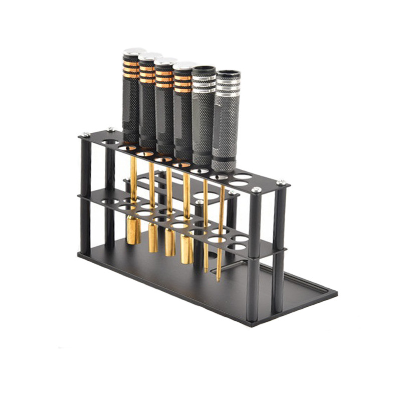 RC Model Car Aircraft Screwdriver Wrench Storage Rack Aluminum 12216 - Image 2