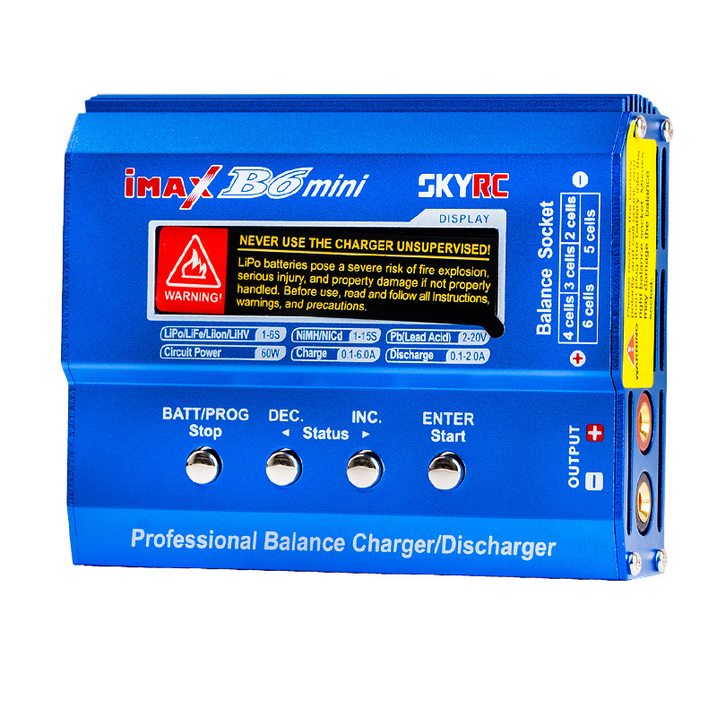 SkyRC B6 Mini Smart Balance Charger Discharger for RC Batteries - Image 2