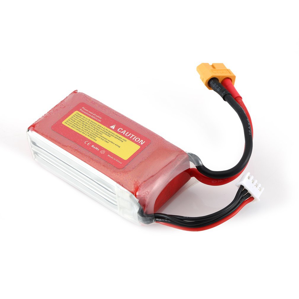 HJ Model Hochleistungs-LiPo-Akku 75C, 14,8 V, 1300 mAh, 4S – für FPV-Renndrohnen mit XT30-Anschluss - Image 5