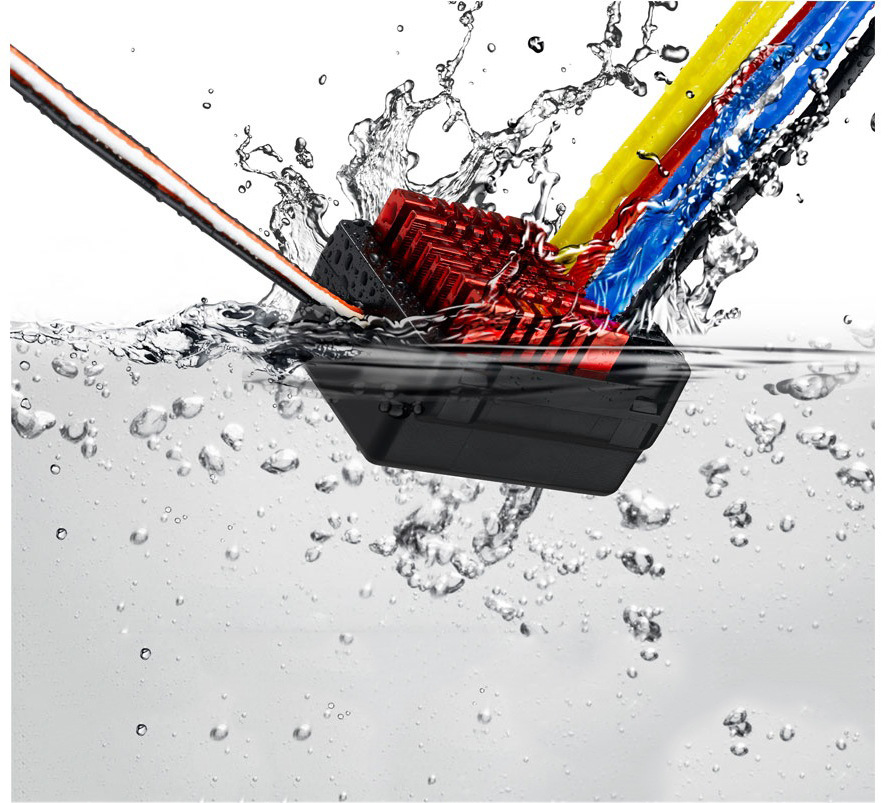 Haoying Coolran WP 880 Two Way Brushed 80A ESC for 1 8 1 10 RC Crawler Car - Image 3