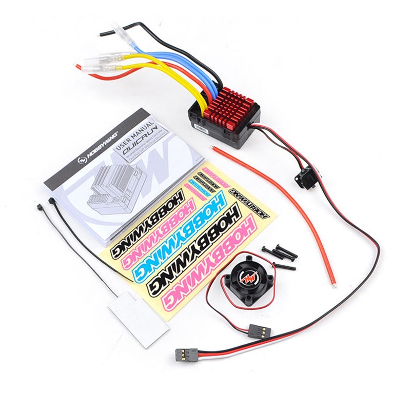 Haoying Coolran WP 880 Two Way Brushed 80A ESC for 1 8 1 10 RC Crawler Car - Image 4