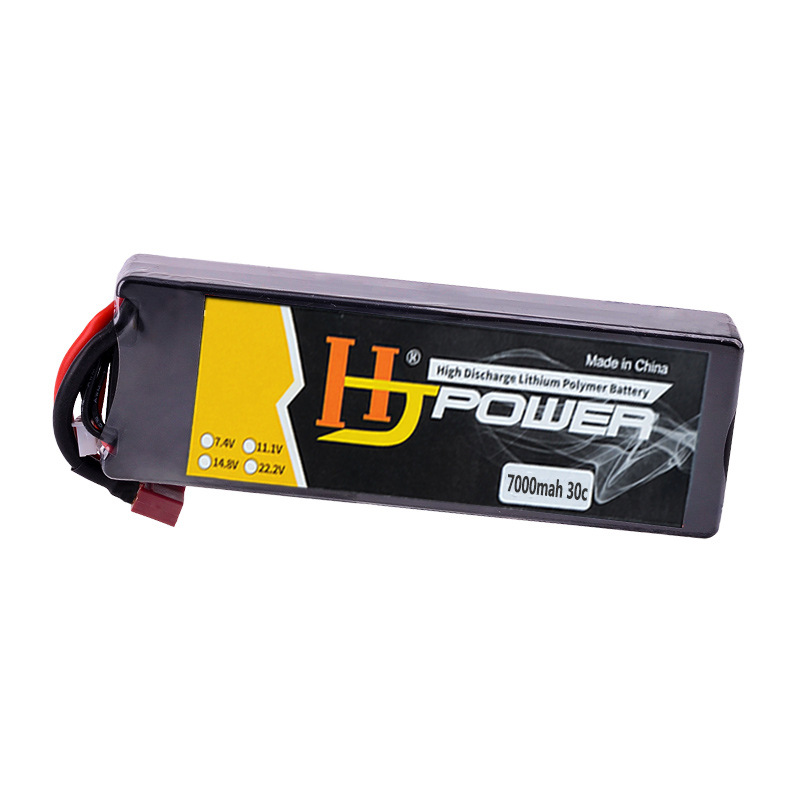 HJ Modellflugzeug-RC-Akku 7,4 V 7000 mAh 30C – robuste Lithium-Batterie für TRAXXAS Geländewagen - Image 5
