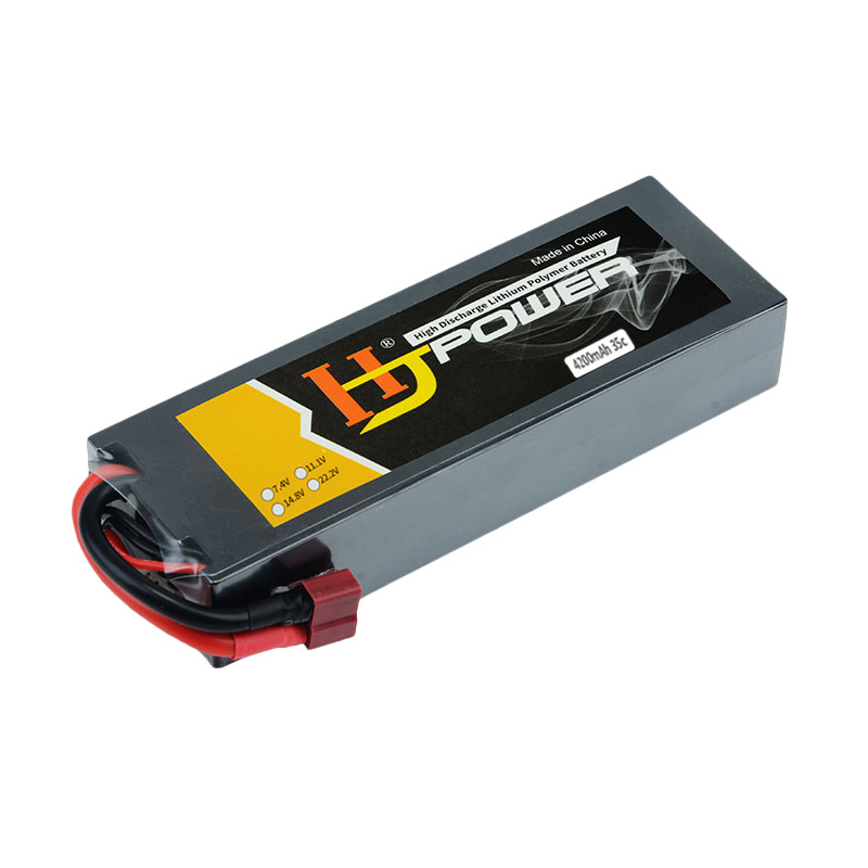 RC-Auto-Hartschalen-Lithium-Akku 2S 7,4 V 4200 mAh 35C für ferngesteuerte Offroad-Trucks und Kletterfahrzeuge - Image 3