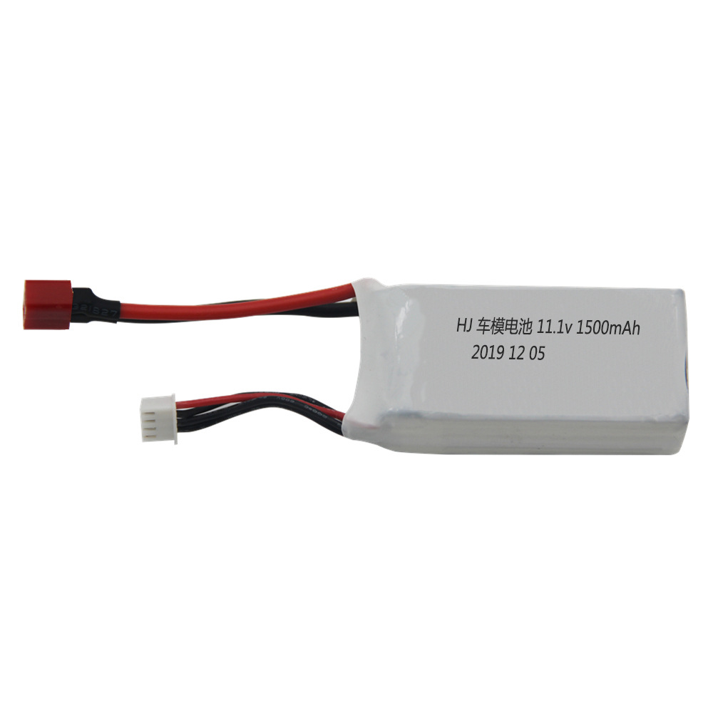 HJ Model 11.1V 1500mAh Lithium-Batterie für RC-Fernsteuerungsfahrzeuge, Festflügler sowie Weili V950 FPV-Kreuzmaschine - Image 4