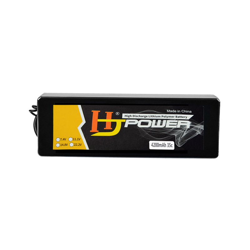 RC-Auto-Hartschalen-Lithium-Akku 2S 7,4 V 4200 mAh 35C für ferngesteuerte Offroad-Trucks und Kletterfahrzeuge - Image 4