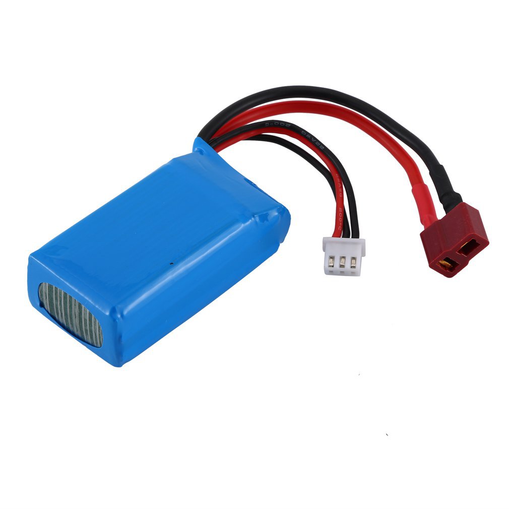 7.4V 1500mAh LiPo Battery for Weili A959 A969B A979B 144001 RC Car SM Plug - Image 3