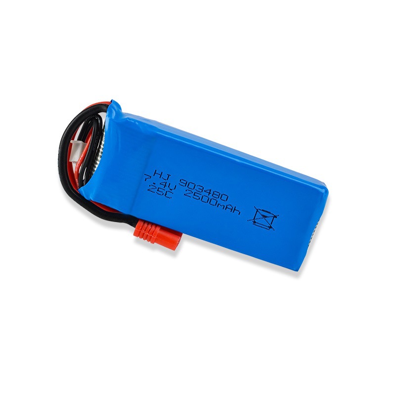 HJ Model 2S 7,4 V 2500 mAh Lithium-Akku für Sima X8C X8W X8G X8HW ferngesteuerte Flugzeuge mit XT60-Anschluss - Image 3