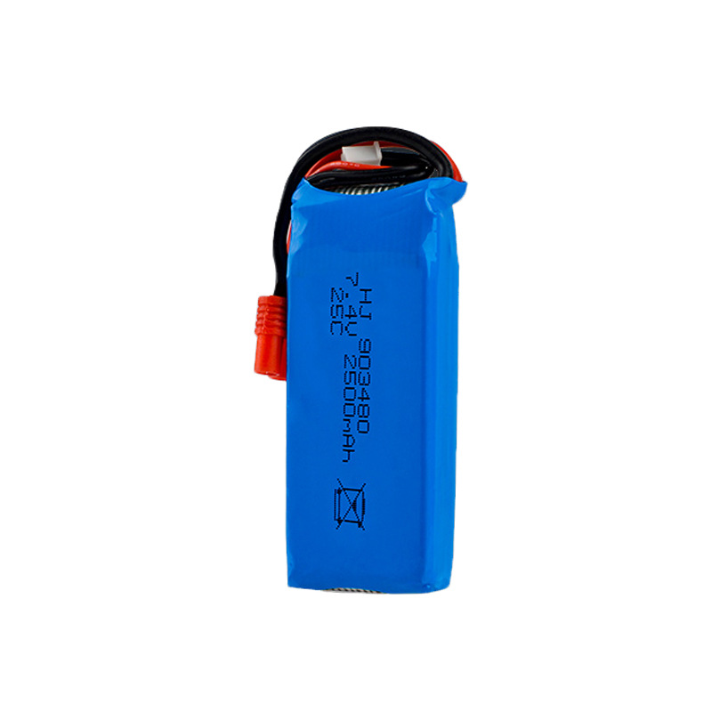 HJ Model 2S 7,4 V 2500 mAh Lithium-Akku für Sima X8C X8W X8G X8HW ferngesteuerte Flugzeuge mit XT60-Anschluss - Image 5