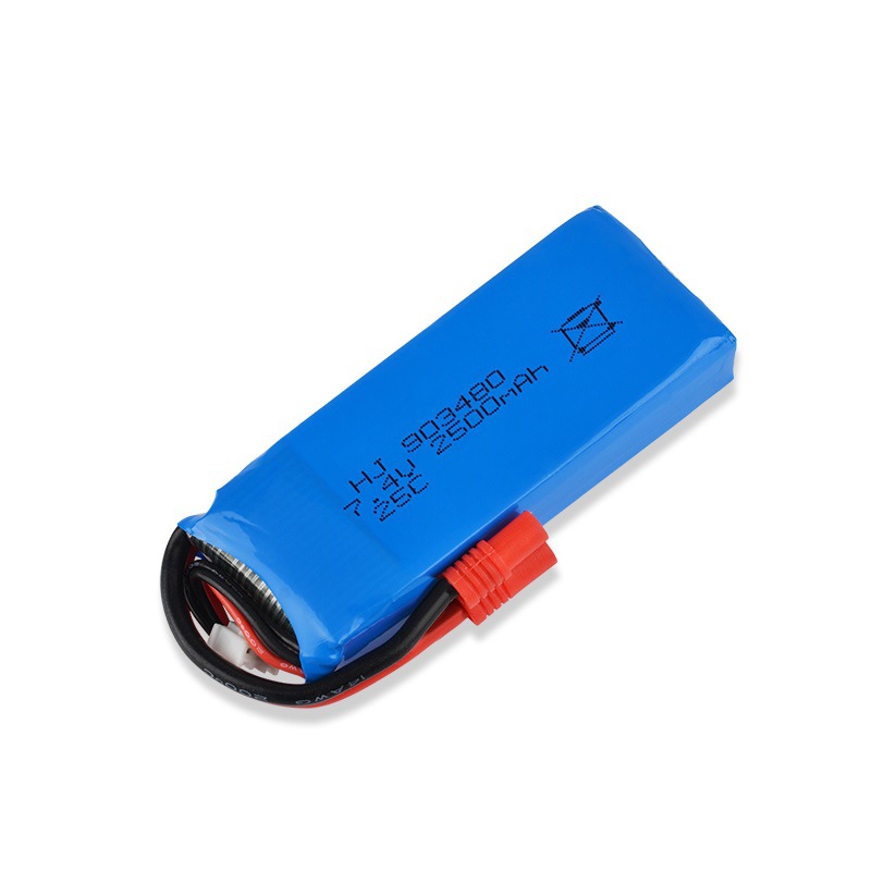 HJ Model 2S 7,4 V 2500 mAh Lithium-Akku für Sima X8C X8W X8G X8HW ferngesteuerte Flugzeuge mit XT60-Anschluss - Image 2