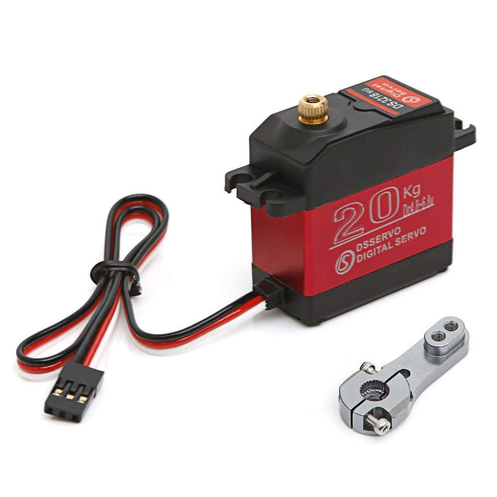DS3218mg Digital Steering Gear 20KG Torque Robot RC Climbing Car 270 Degree Waterproof Servo - Image 2