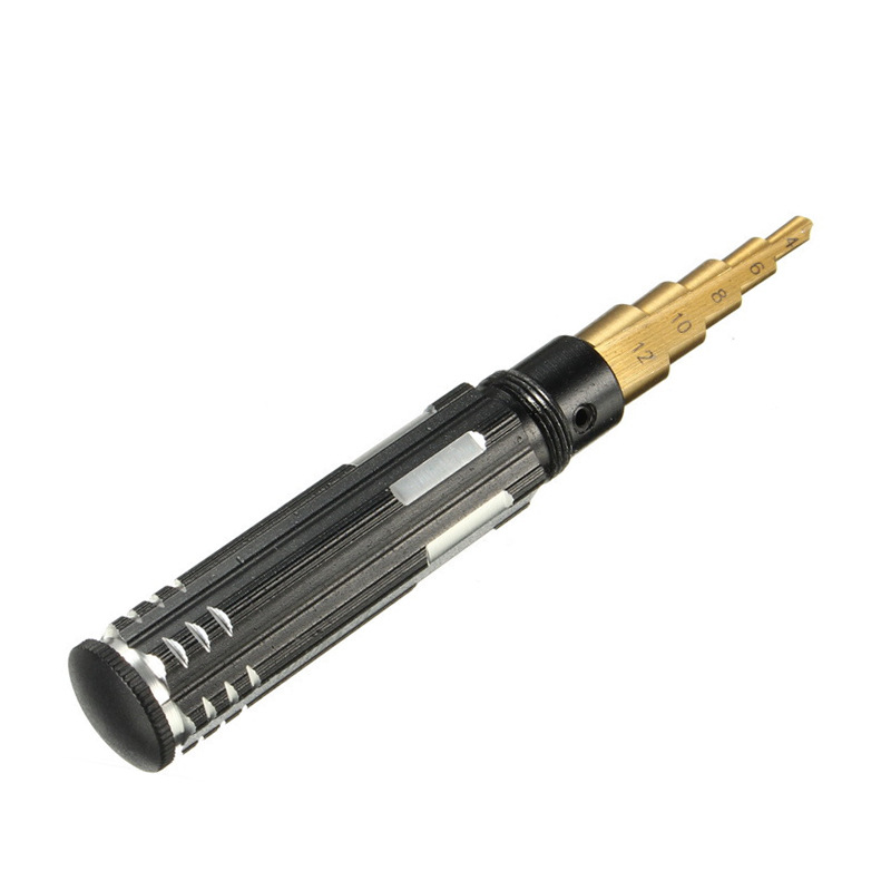 RC Model Special Tool Reamer High Speed Steel Multi Stage Titanium Hole Opener 4 12MM Drilling Tool - Image 3