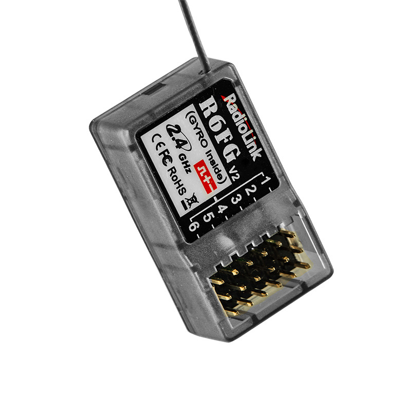 RadioLink R6FG Receiver 6 Channel Genuine with Gyroscope Function for RC4GS Remote Control - Image 3