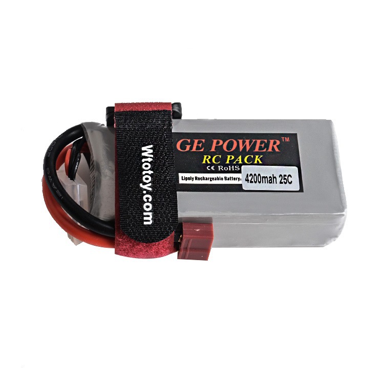 74V 4200mAh 25C Lipo Battery for Weili 12428 12429 RC Car High Capacity Upgraded Version T Plug - Image 2
