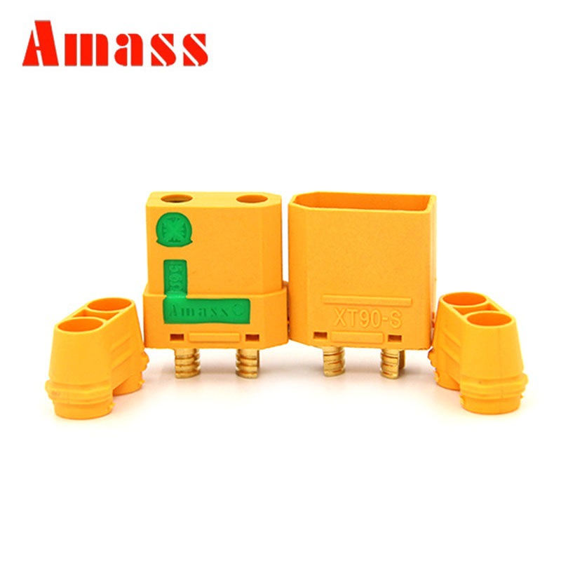 Amass XT90H XT90S Anti Spark Connector Plug for RC Aircraft Model Lipo Battery - Image 3