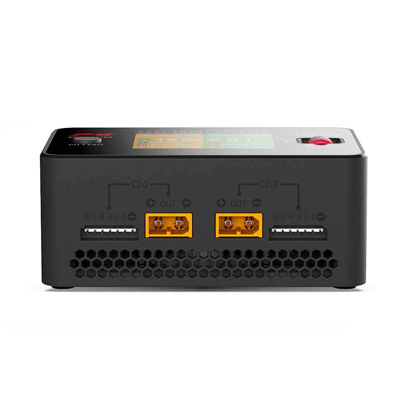 HOTA P6 Dual Channel Balance Charger 600W 15A Smart Balance Charger LiPo LiHV RC Battery with T240W Power - Image 4