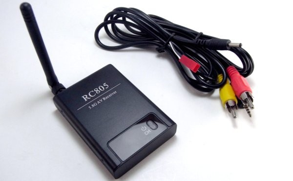 FPV 5.8G Image Transmission Receiver RC805 8 Channel AV Output - Image 3