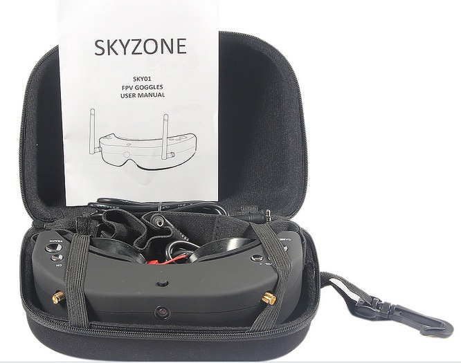 FPV 5.8GHz 48CH Video Goggles Head Tracking SKY01S - Image 2