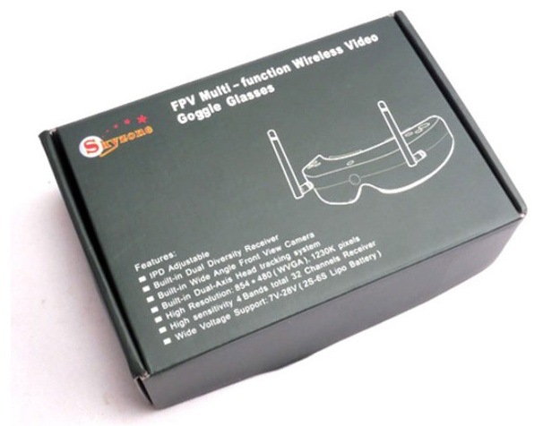 FPV 5.8GHz 48CH Video Goggles Head Tracking SKY01S - Image 3