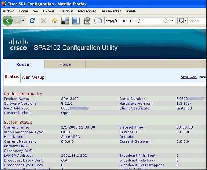 Маршрутизатор шлюза голосовой связи CISCO SPA2102 для VoIP – бесплатные международные звонки - Image 3