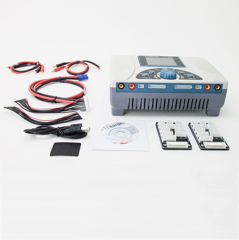 iCharger 4010DUO – двухканальное зарядное устройство мощностью 2000 Вт для моделей летательных аппаратов и сельскохозяйственной техники - Image 5