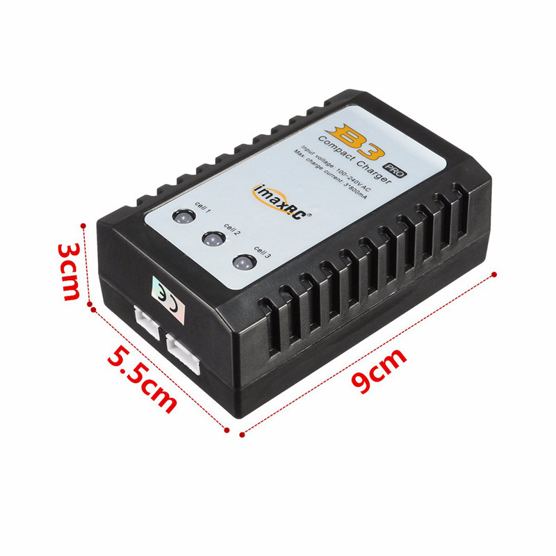 B3 PRO Simple Balance Charger for 2S 3S 7.4V 11.1V RC LiPo Batteries - Image 4