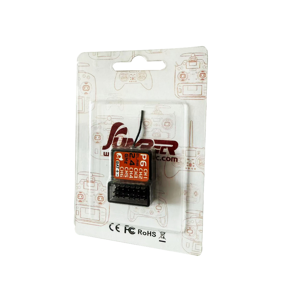 Jumperrc ELRS 2G4 6 Channel PWM Receiver for FPV Drone RC Aircraft Model - Image 4