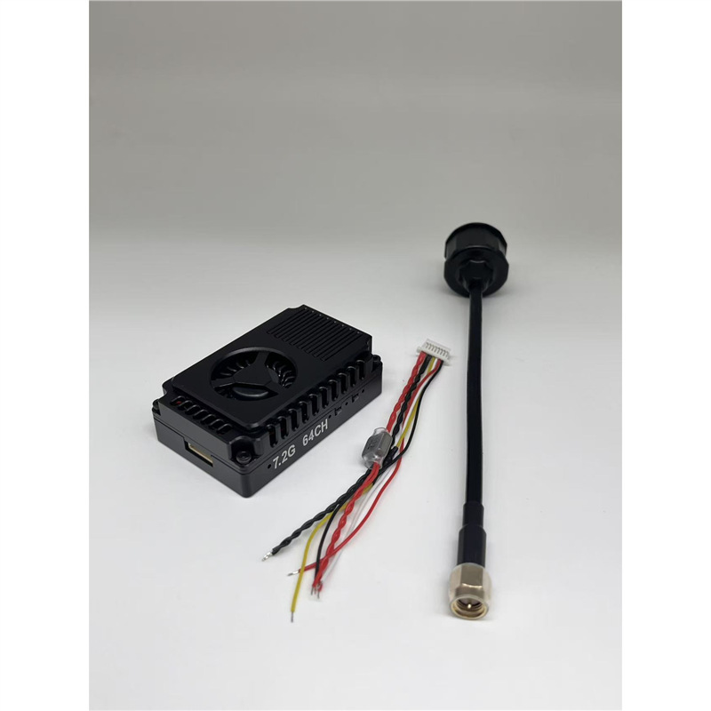 FPV Video Transmitter 7W High Power 64 Channel 6.1-7.2G Image Transmission Module - Image 3
