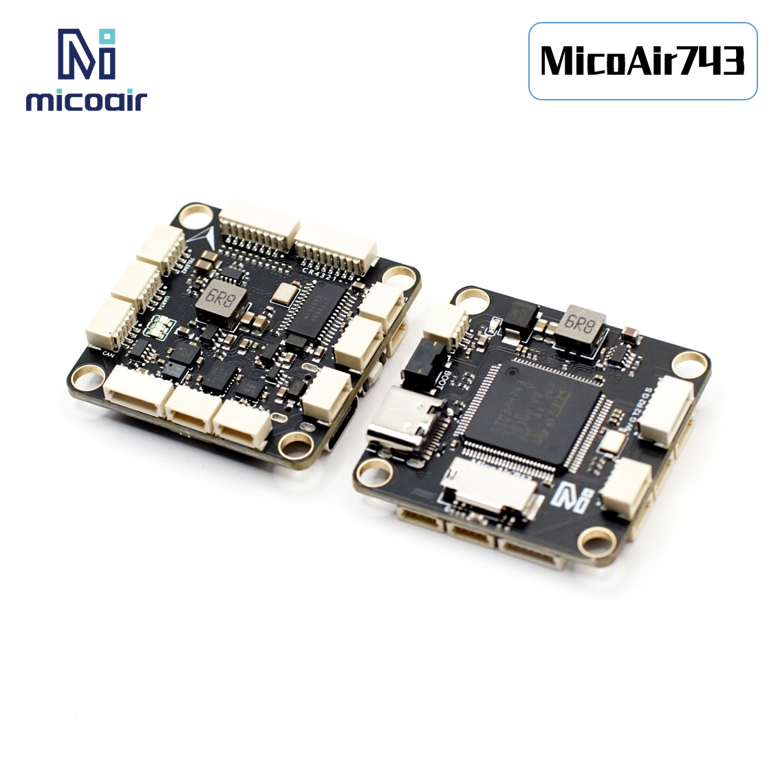 Micro Air MicoAir743 Flight Control 30x30 Dual IMU High Performance Flight Controller for APM PX4 iNAV BF Firmware - Image 2