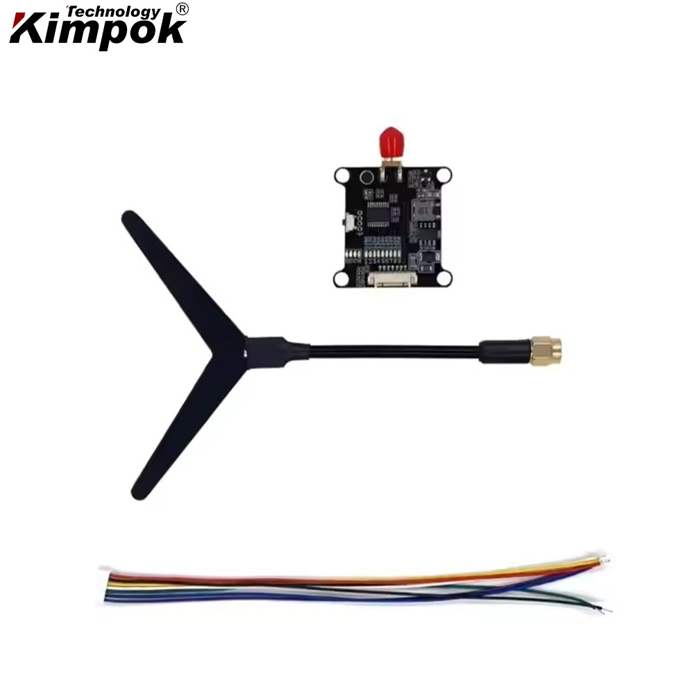 1.3G 1.2Ghz 1.6W Image Transmission Transmitter Adjustable FPV 8Ch Flying Drone 1.2G VTX - Image 2