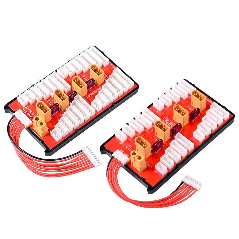 FPV Drone Parallel Charging Board XT60 2S 8S Lipo Battery Charger Expansion Plate - Image 2