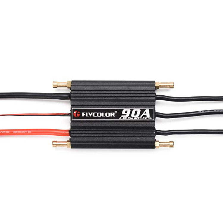 Remote Control Ship Model Water Cooled Brushless Waterproof ESC 50A 70A 90A 120A 150A Electronic Governor 2-6S - Image 3