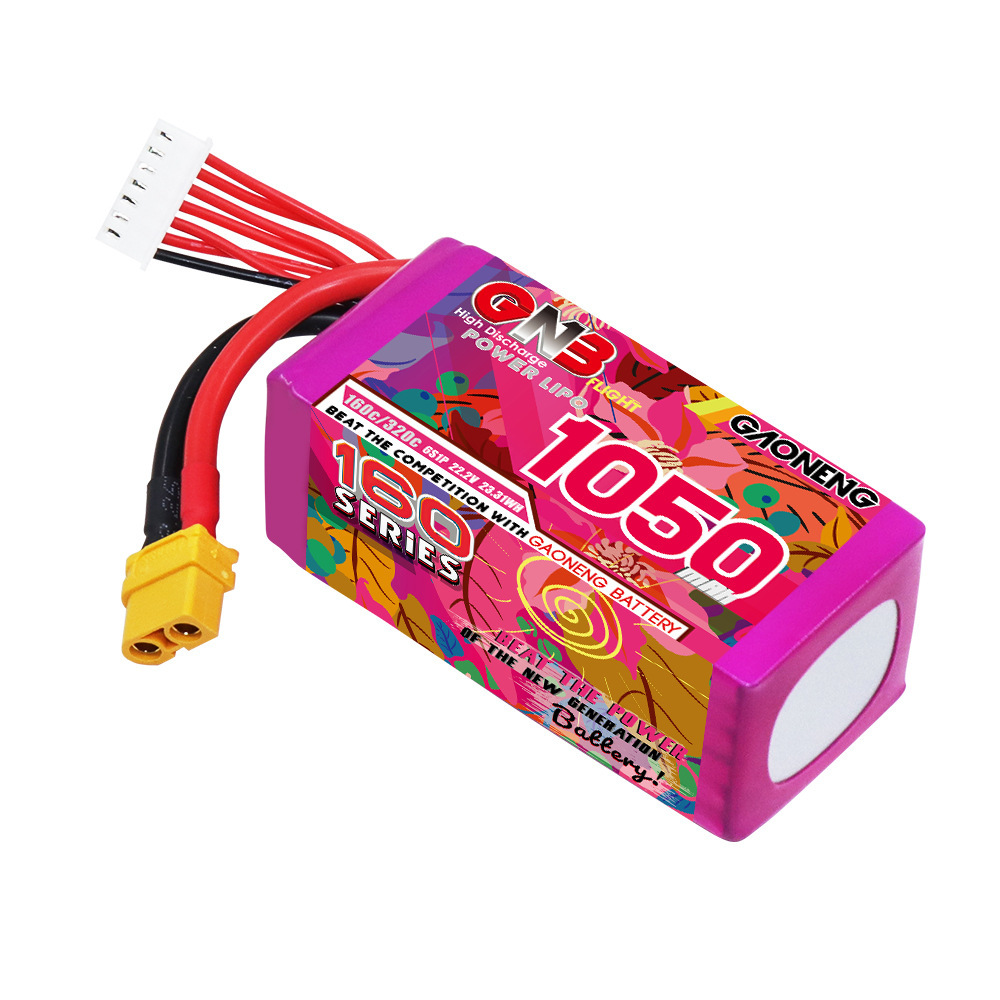 GNB High Energy 1050 mAh 6S 22,2 V 160 °C LiPo-Akku für FPV-Renndrohnen - Image 5