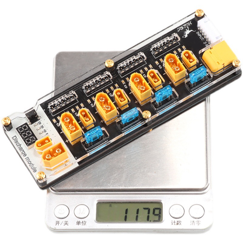 HGLRC Thor Charging Board with Short Circuit Protection Discharge Function 2-6S FPV - Image 5