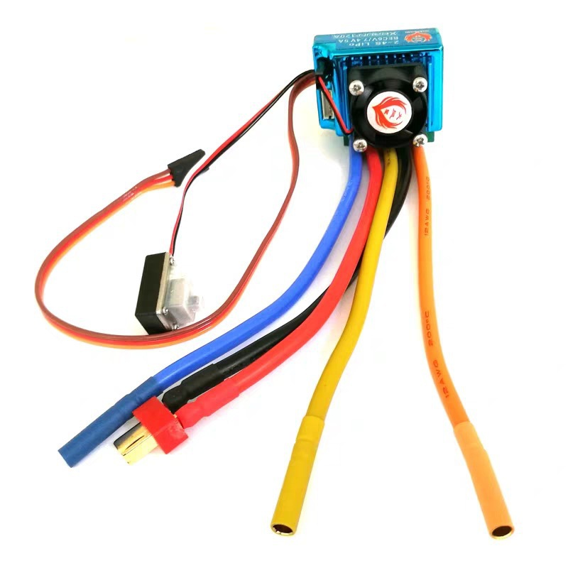 Fire Phoenix 120A Brushless ESC Waterproof for 1/10 RC Car Boat - Image 4