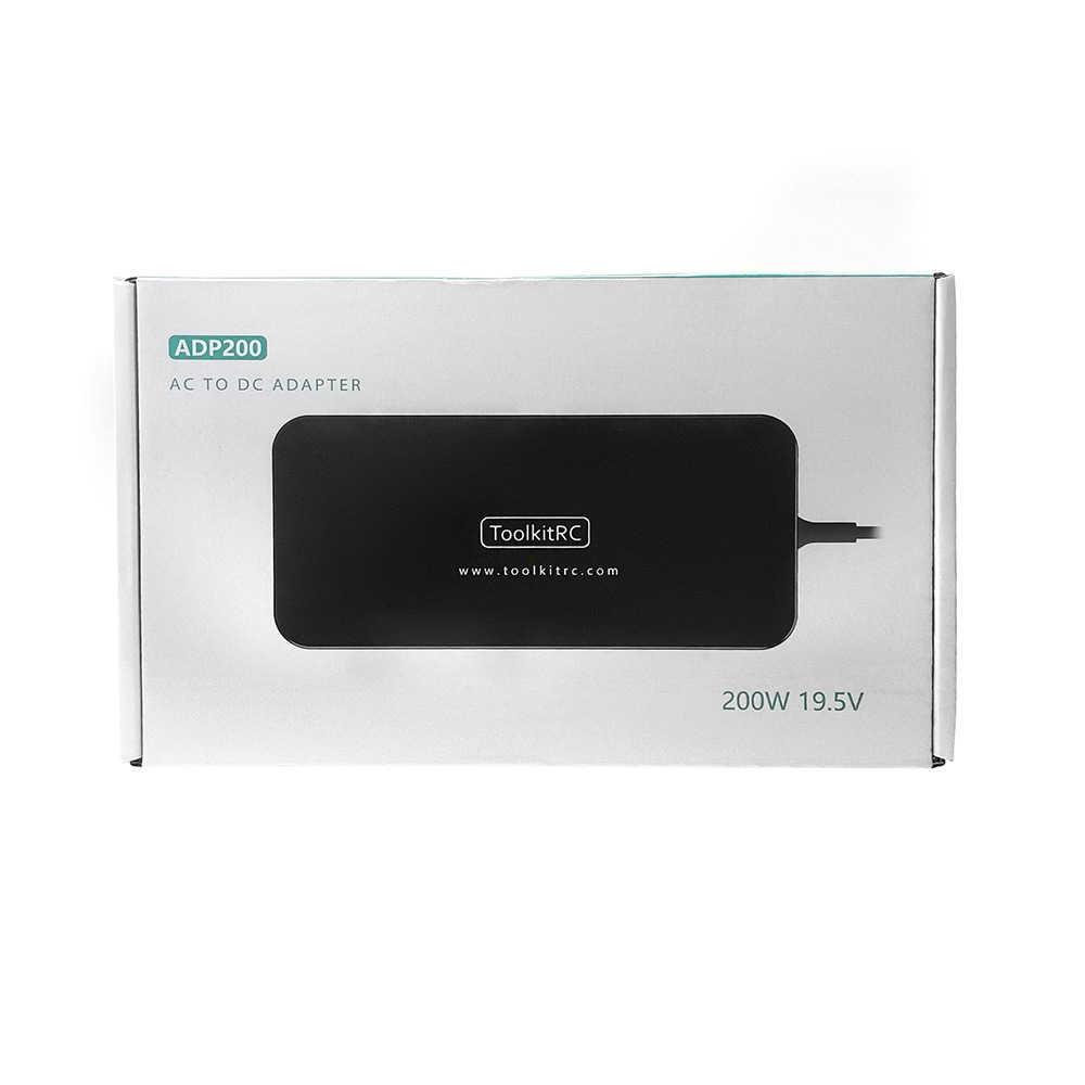 ToolkitRC ADP 200 200W 19.5V 10.3A FPV Model Balanced Charger AC Power Adapter - Image 4
