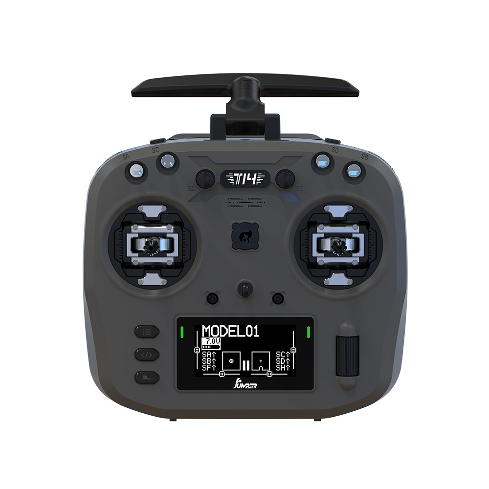 2024 New Jumper T14 Hall Full Function FPV Remote Control ELRS 915MHz White - Image 5