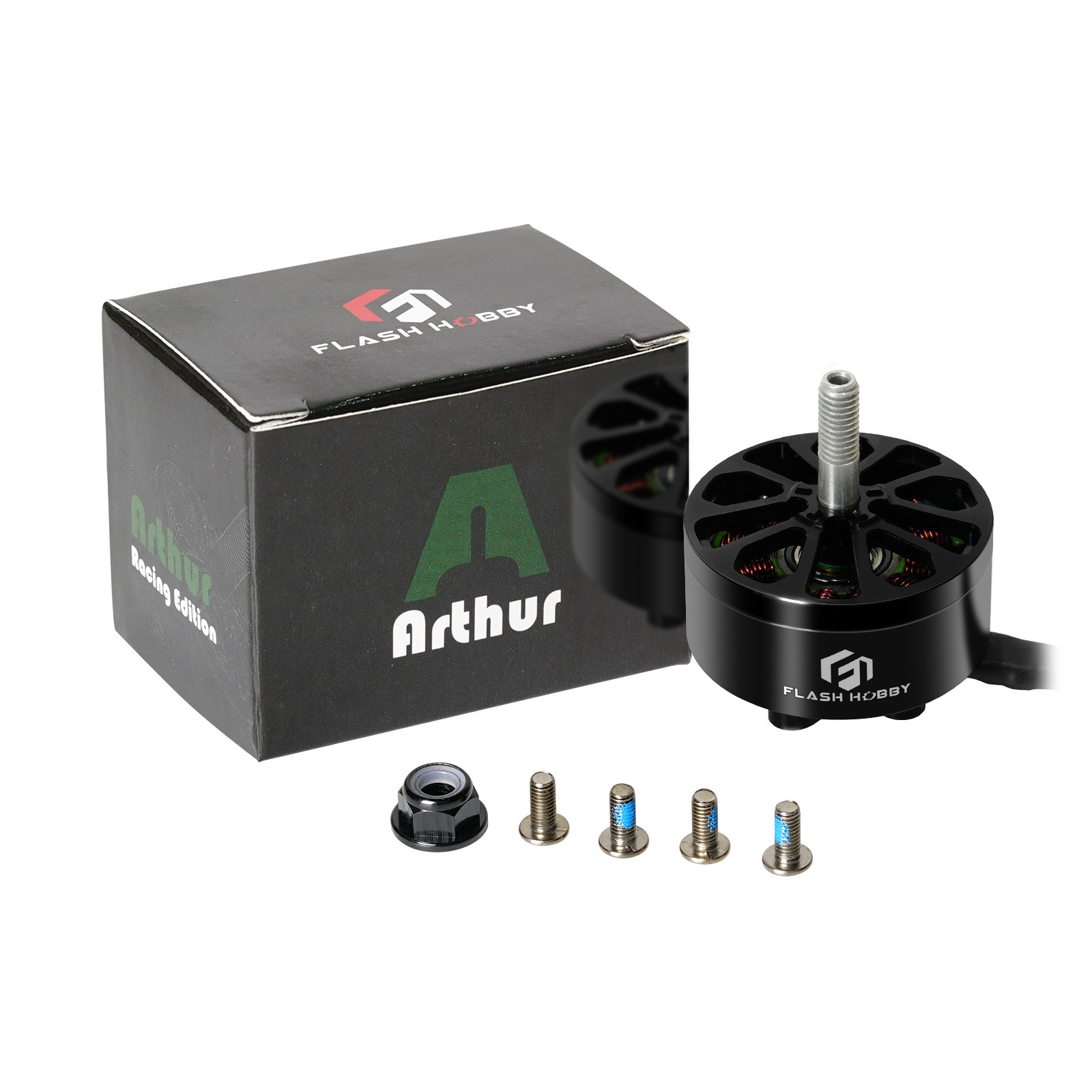 FLASH HOBBY A3215 3210 900KV Brushless Motor for 10 Inch Traversing Race Machine - Image 3