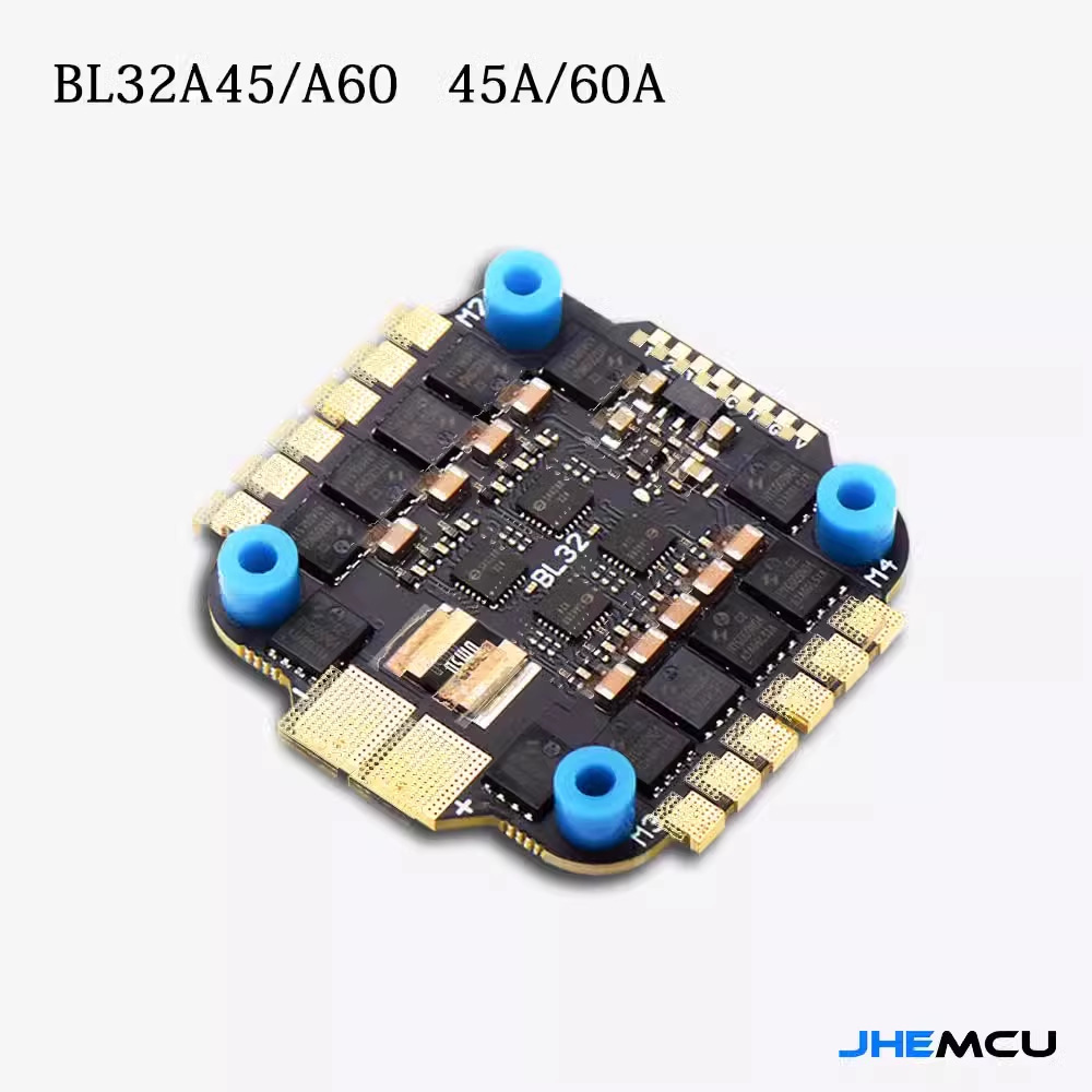 وحدة تحكم الطيران JHEMCU GF30F745 مع ESC BLHELI32 بقوة 45 أمبير/60 أمبير للطائرات بدون طيار الرياضية - Image 4