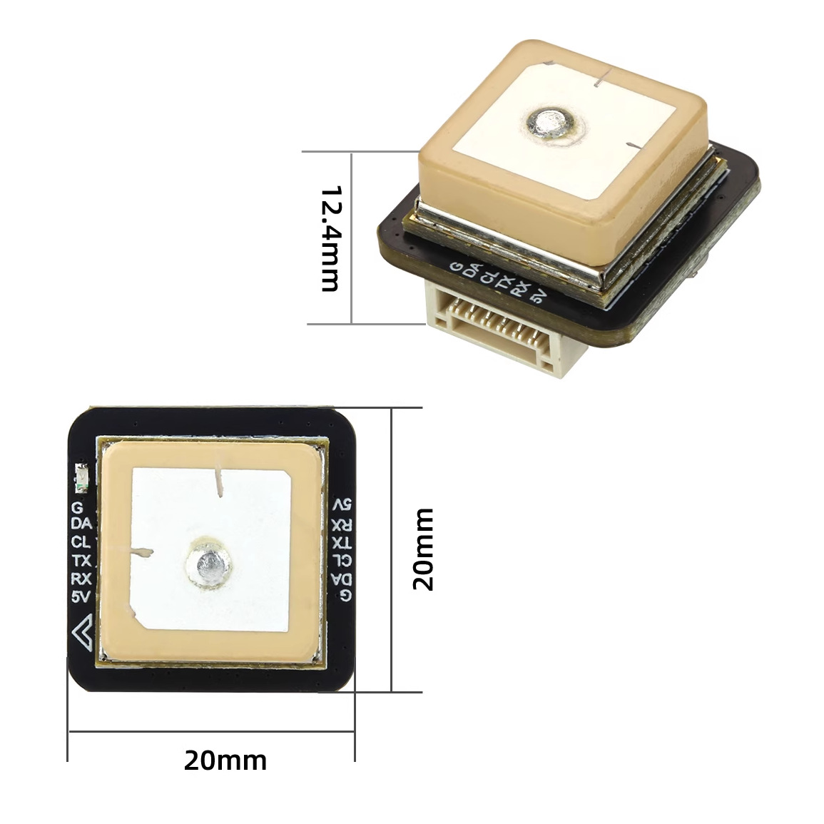 HM10Q 5883 Global Navigation Satellite System GPS Module for FPV Fixed Wing Return To Home - Image 4