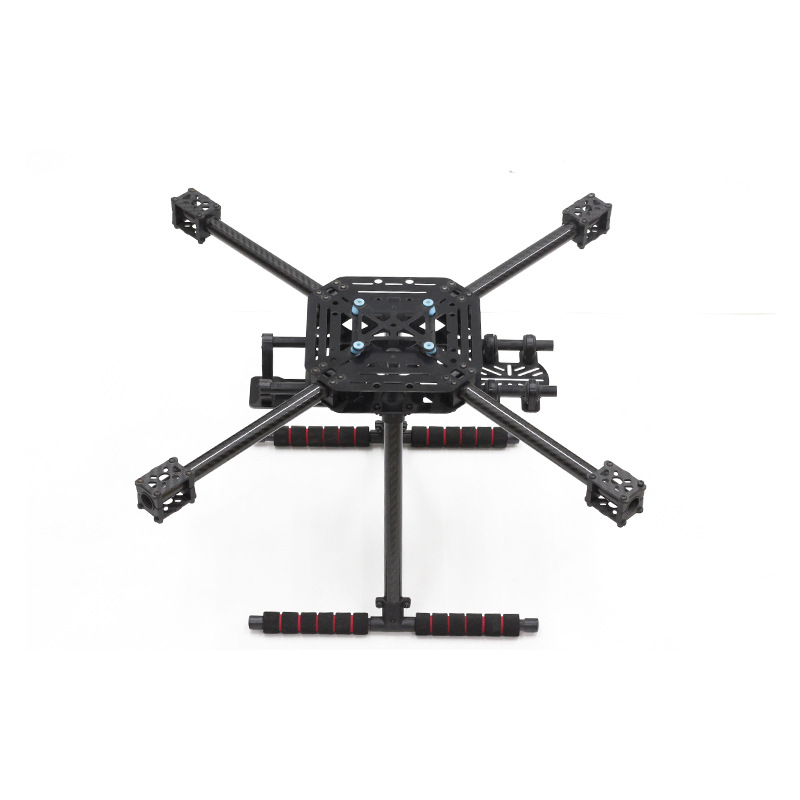 LJI X500 X4 S500 Carbon Fiber Frame Quadcopter with Electric Tripod Landing Gear - Image 4
