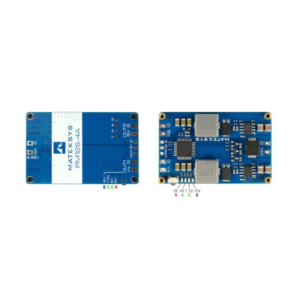 Mateksys Power Module PM12S-4A 9-55V DCIN for 3-12S LiPo FPV Drones - Image 3