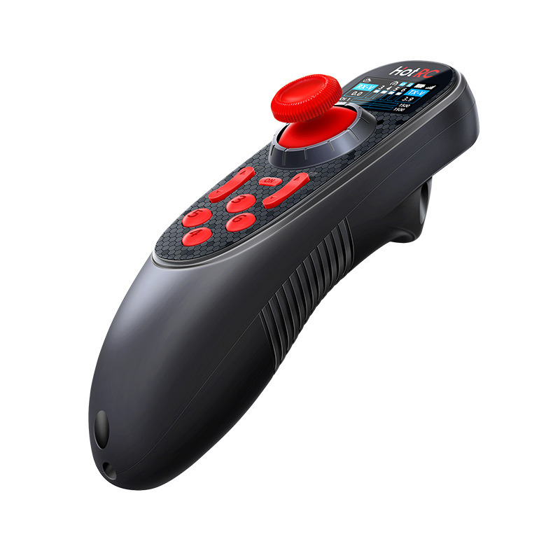 Hotrc DS650 One Hand Color Screen Remote Control for RC Car Boat with Voltage Return Cruise Control - Image 3