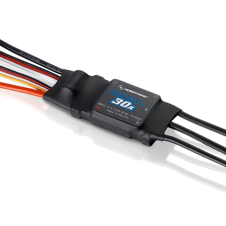 Haoying FLYFUN Feiteng V5 30A 40A 60A 80A 120A Brushless ESC for RC Ducted Fan - Image 2
