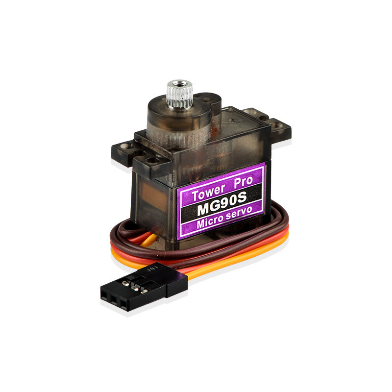 Huisheng MG90S Metal Gear Servo SG90 Upgraded 14g Micro Steering Gear for RC Car Boat Aircraft Model TB 521075678078 - Image 4