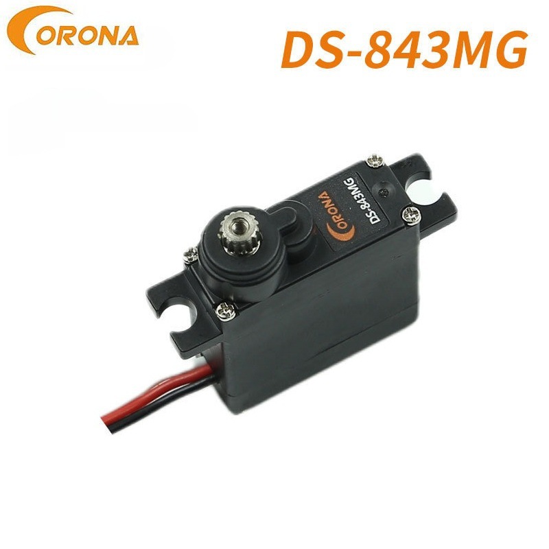 CORONA DS843MG Remote Control Servo Fixed Wing Aircraft Model Metal Gear Rudder Motor - Image 4