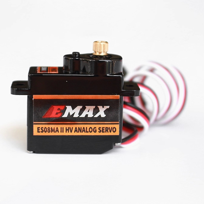 Emax Silver Swallow ES08MA II HV High Voltage 84V Steering Gear Servo for Model Aircraft Remote Control - Image 3