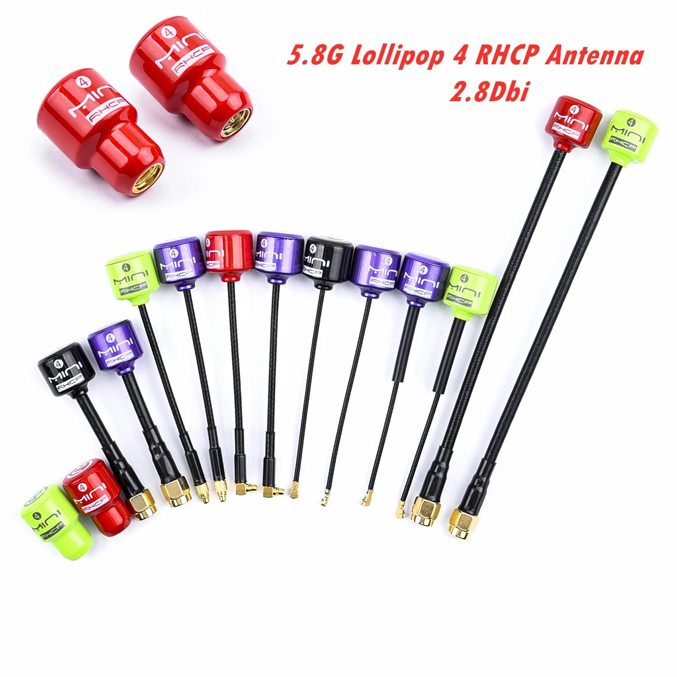 Lollipop Mini 4 Generation 58G FPV High Gain Mushroom Antenna RHCP - Image 3